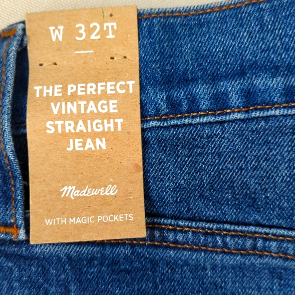 Madewell Perfect Vintage Straight Jeans